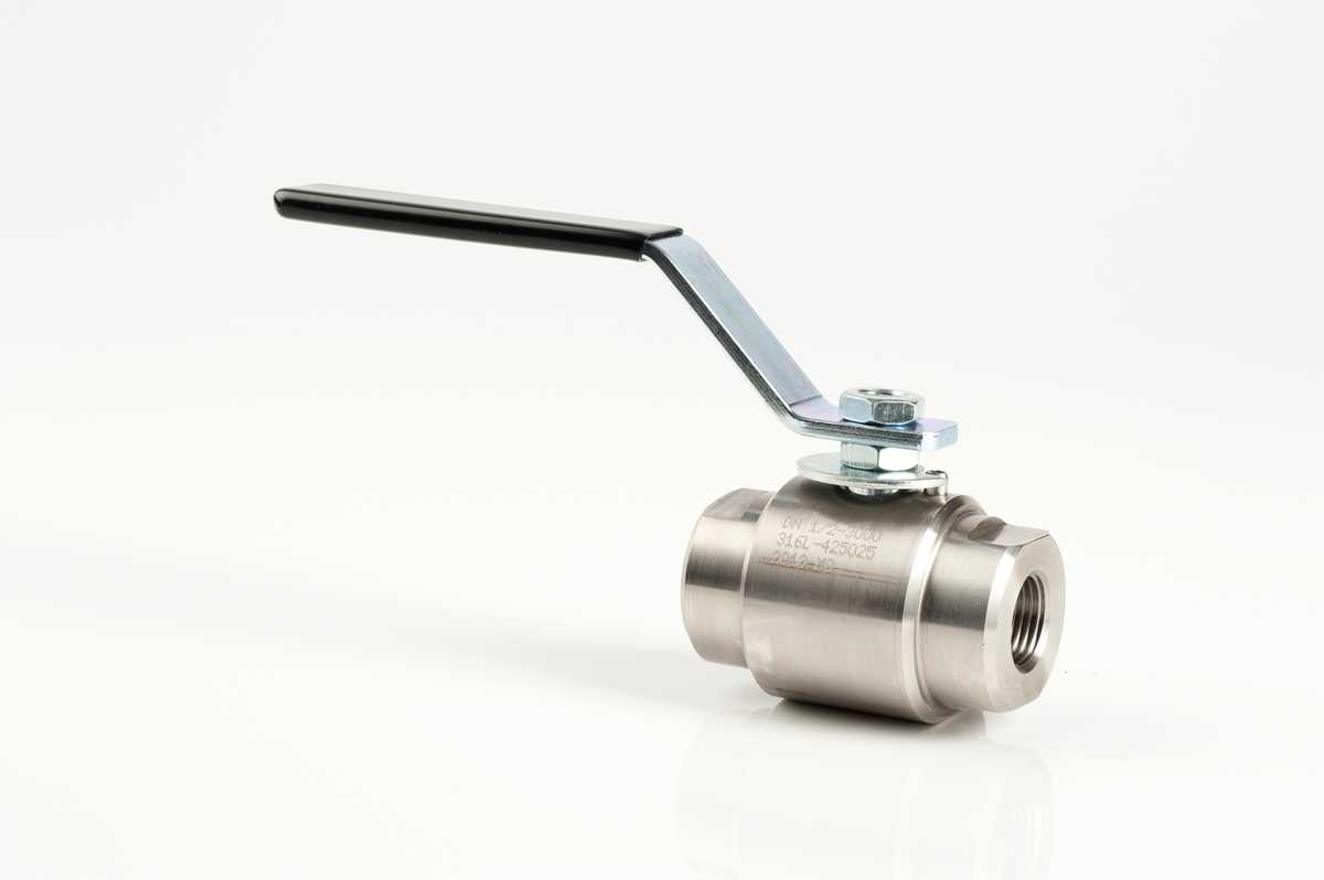 2 Valvole A Sfera In Acciaio Inox 316, 1/2 Pollice NPT Maschio-Femmina, Rubinetto Di Intercettazione Per Acqua Olio E Gas