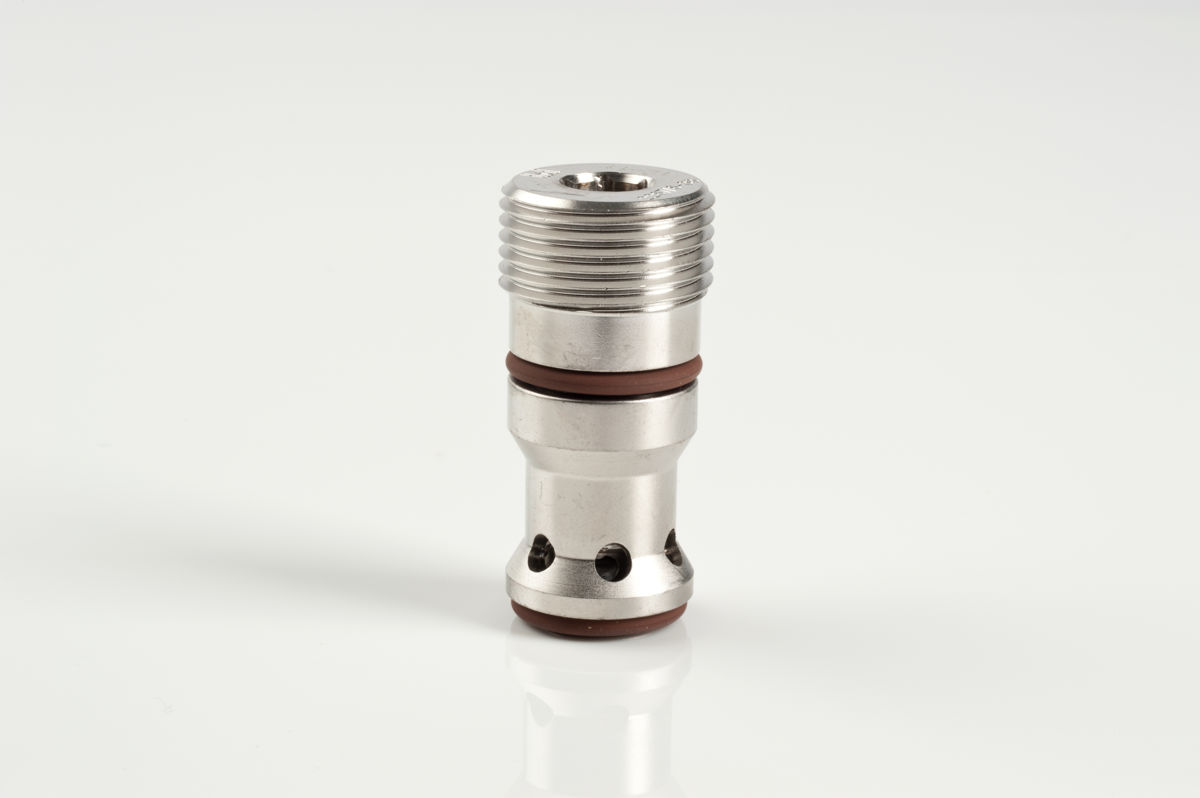 Stainless steel Metric threaded cartridge check valves
