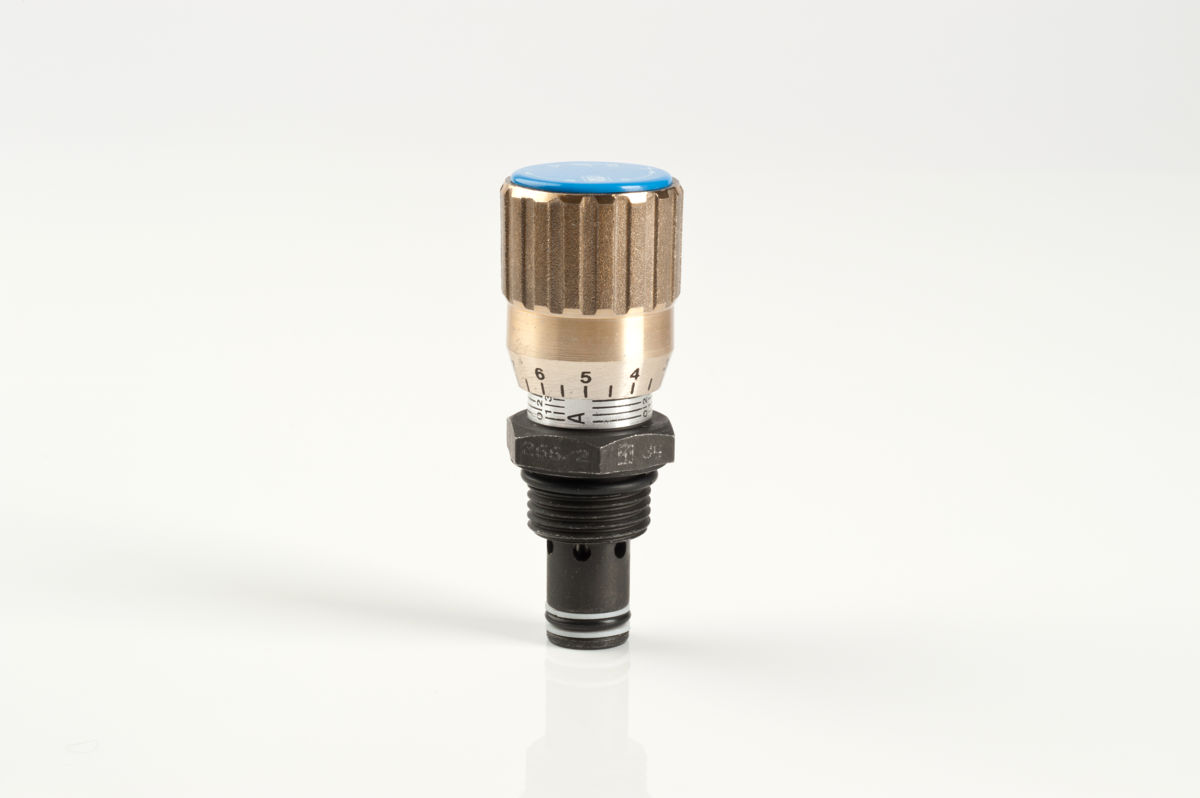 UNF Threads cartridge double-acting flow control valves 