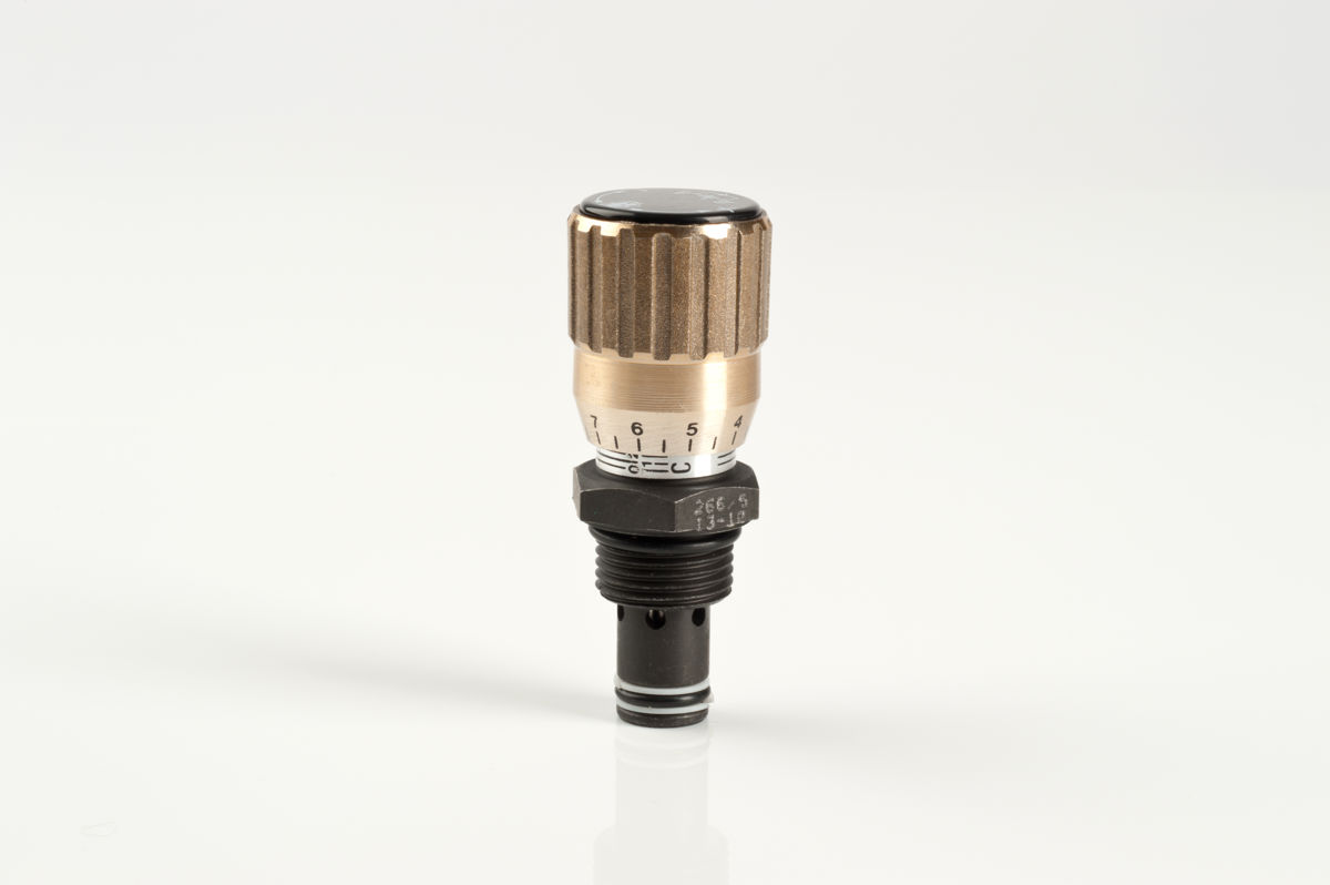 UNF Threads cartridge single-acting flow control valves 