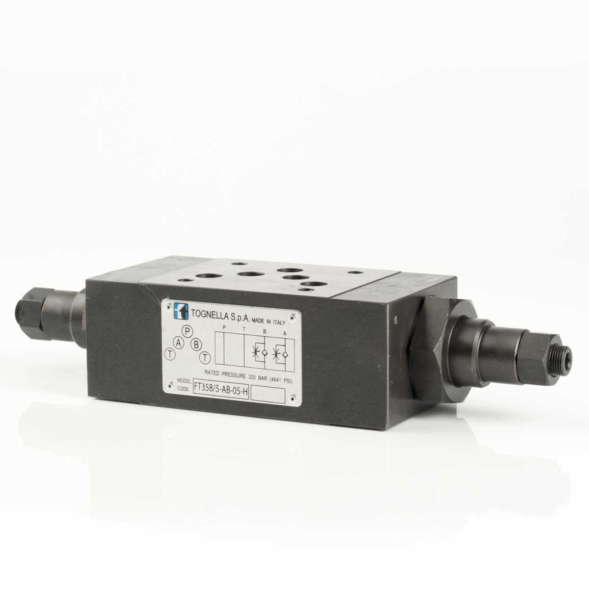 Single-acting flow control valves Cetop 5