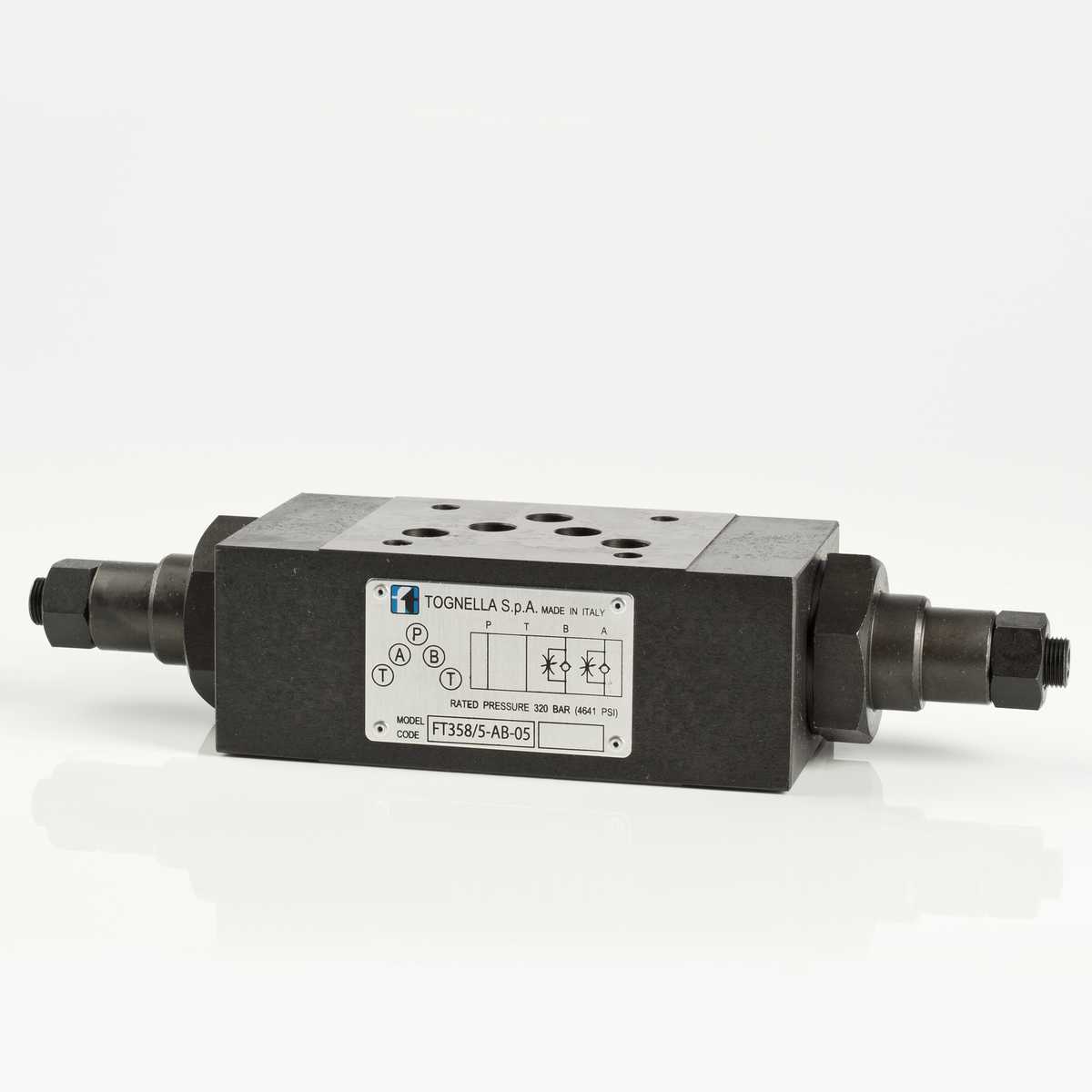 Single-acting flow control valves Cetop 5 