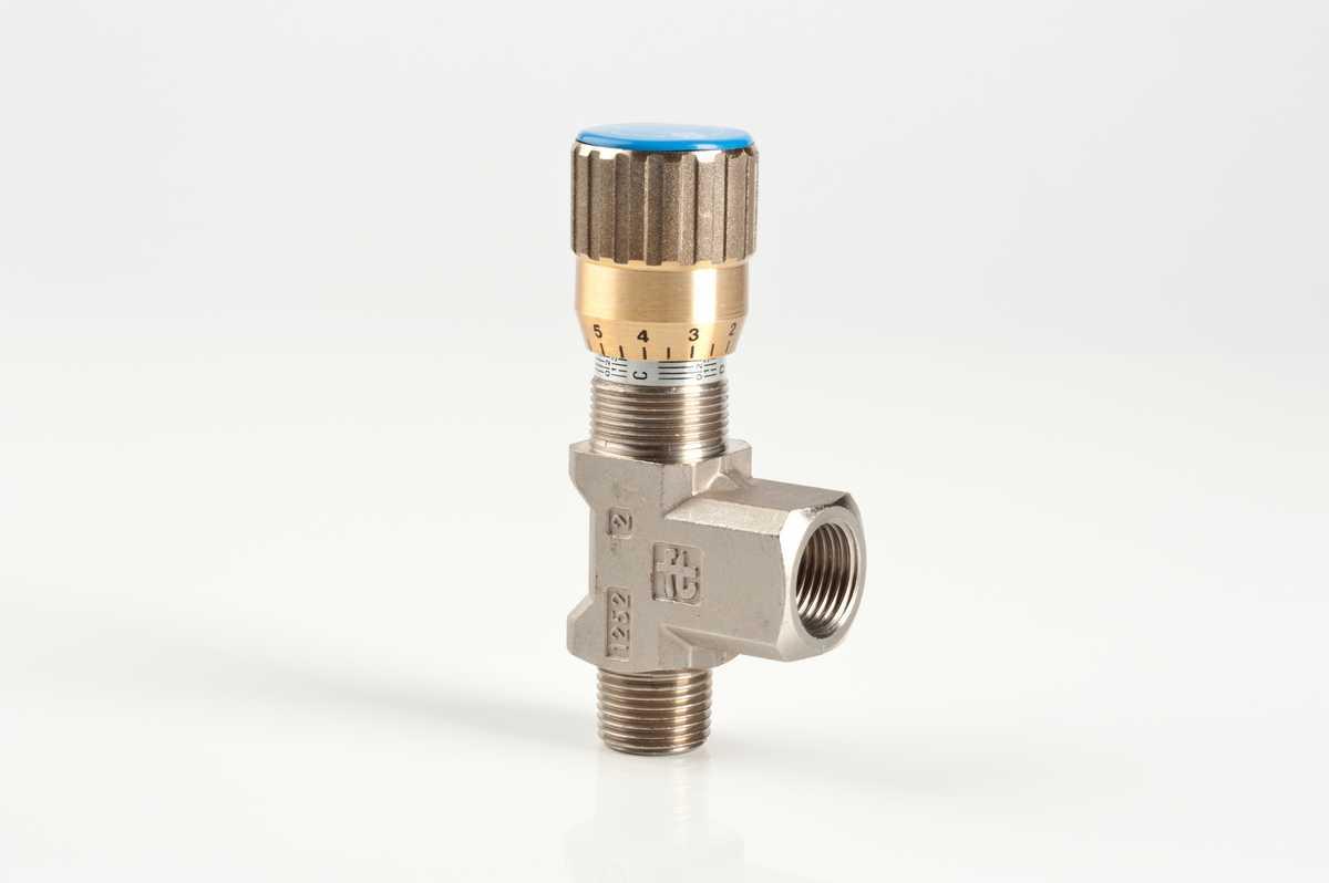 90° double-acting flow control valves Male-Female threads