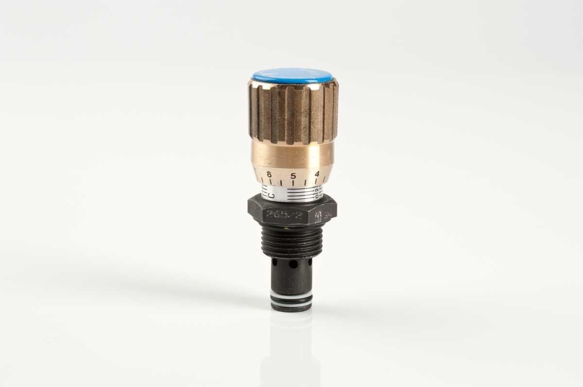 UNF Threads cartridge double-acting flow control valves " high rate "