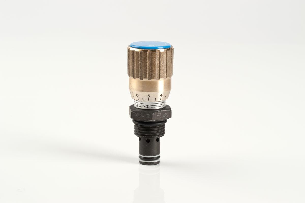 UNF Threads cartridge double-acting flow control valves " high rate "