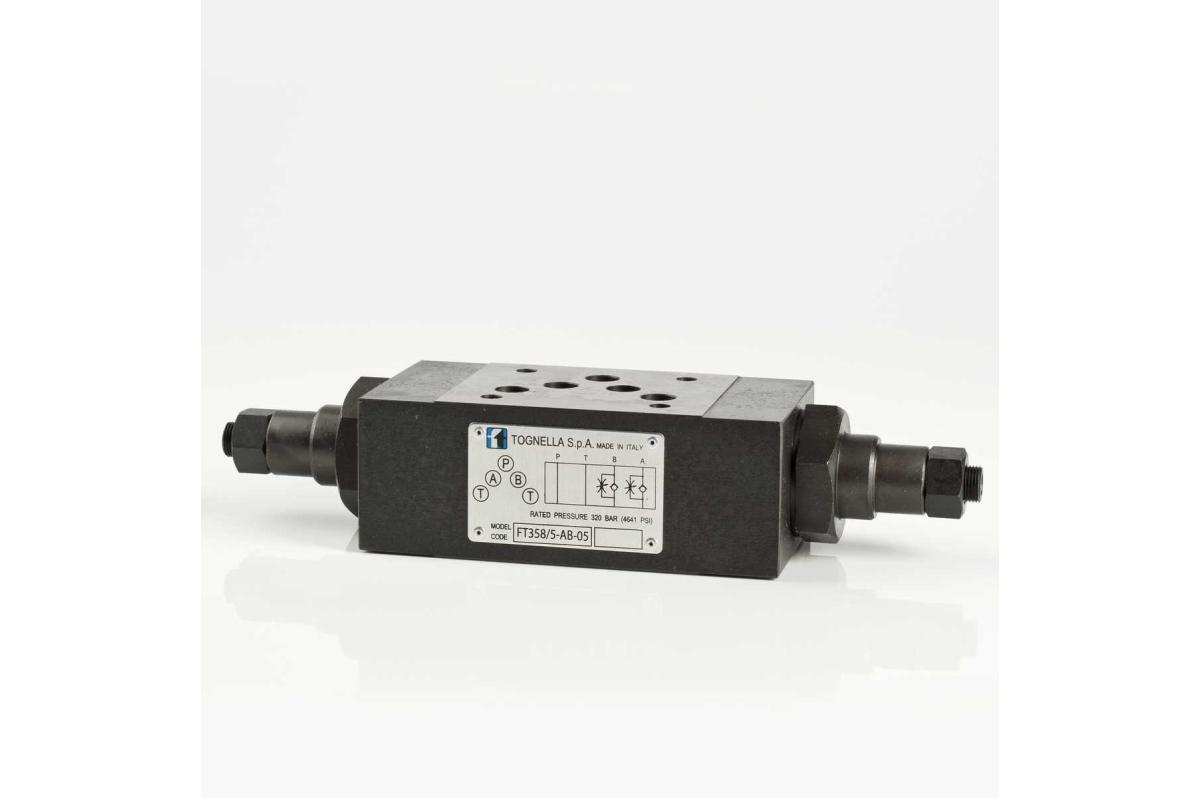 Single-acting flow control valves Cetop 5 