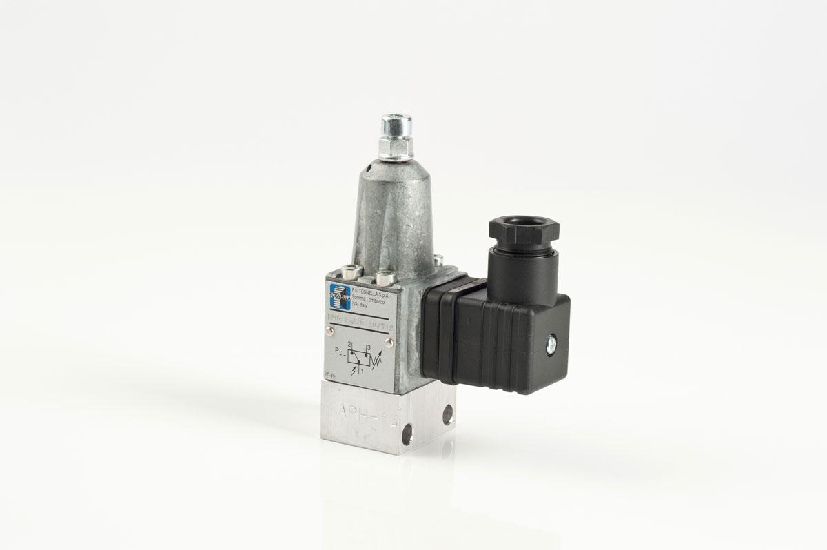 Piston electro-hydraulic pressure switches for hydraulic applications 